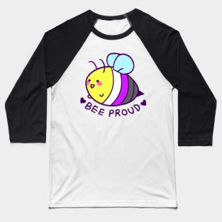 BEE proud: nonbinary flag Baseball T-Shirt